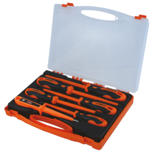 100993 - Jeux de tournevis électricien isolés en coffret plastique