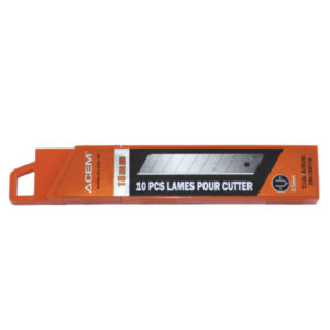 720118 - 10 Lames pour cutter 18 mm