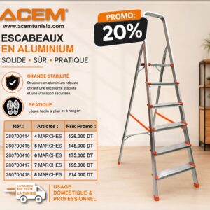 700400 - Escabeau aluminium