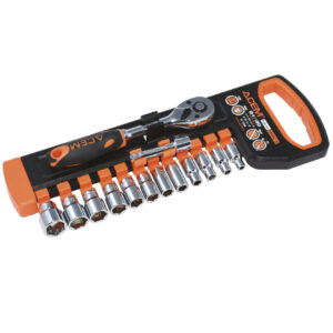 582715 - Socket sets and ratchet handle 1/4\"