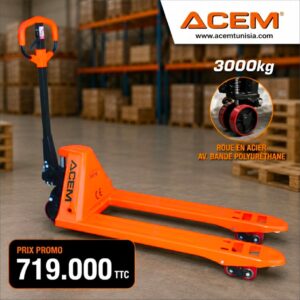 Transpalette manuel 3000 kg