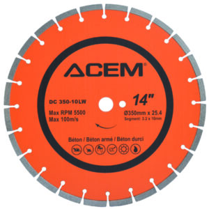947100 - Disque Diamant pour Scies à sol DC -10LW