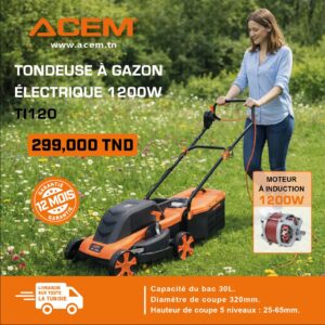 Promo Tondeuse électrique 1200W