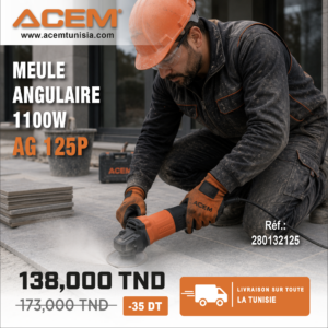 132125 - Meuleuse angulaire AG 125P