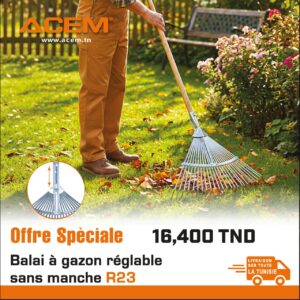 900018 – Balai à gazon R23