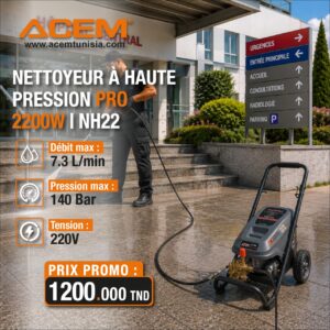105001 - Nettoyeur haute pression Pro NH22 2200W